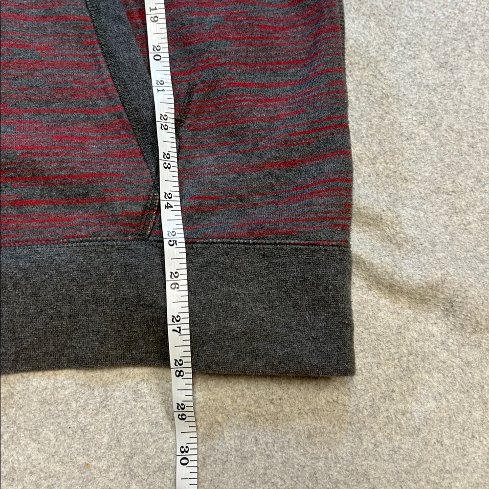 Nike Sportswear Full Zip Red and Gray Size XL Sweatshirt - Picture 6 of 7